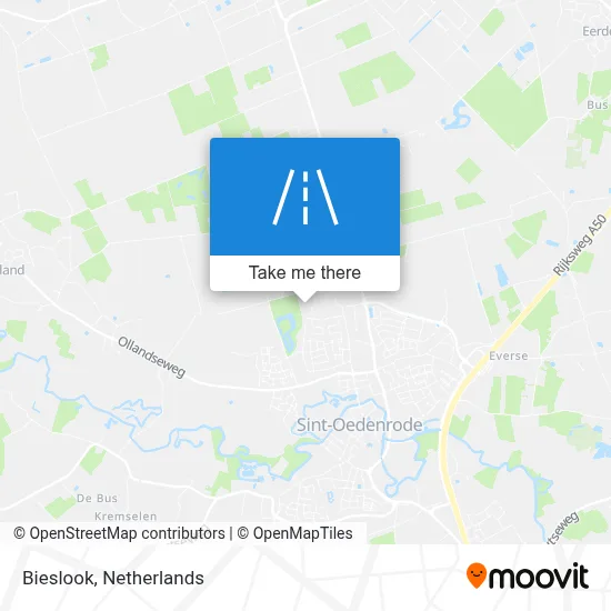 Bieslook map