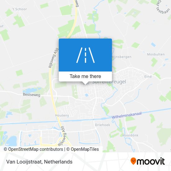 Van Looijstraat map