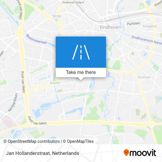 Jan Hollanderstraat map