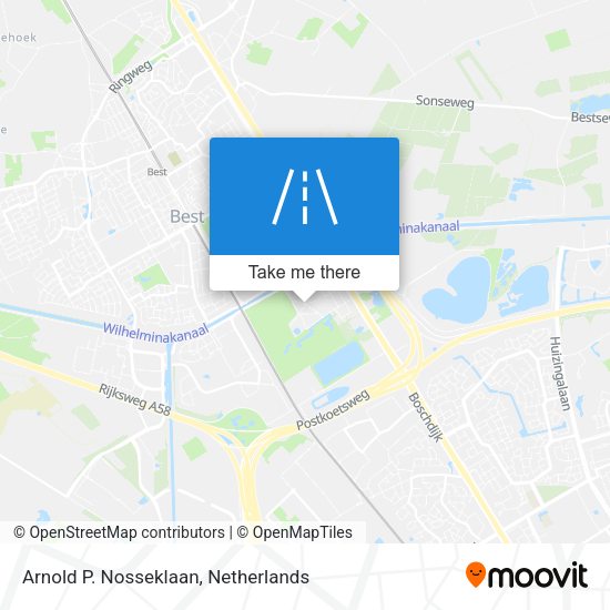 Arnold P. Nosseklaan map