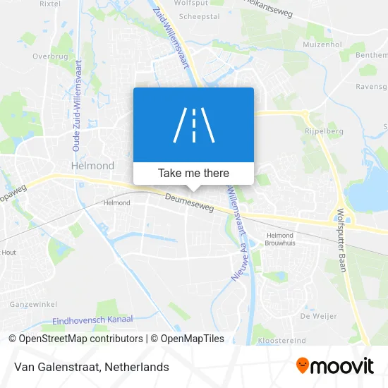 Van Galenstraat map