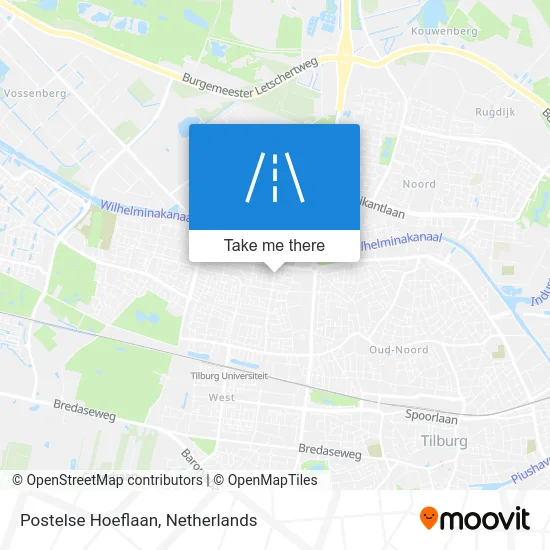 Postelse Hoeflaan map