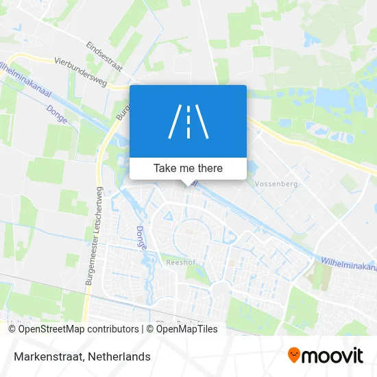 Markenstraat map