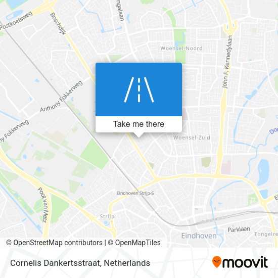 Cornelis Dankertsstraat map
