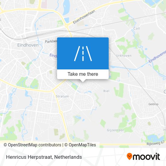 Henricus Herpstraat map