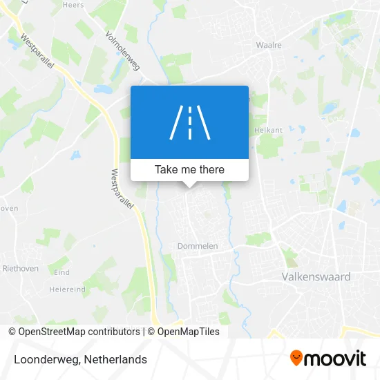 Loonderweg map