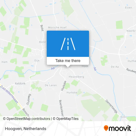 Hoogven map