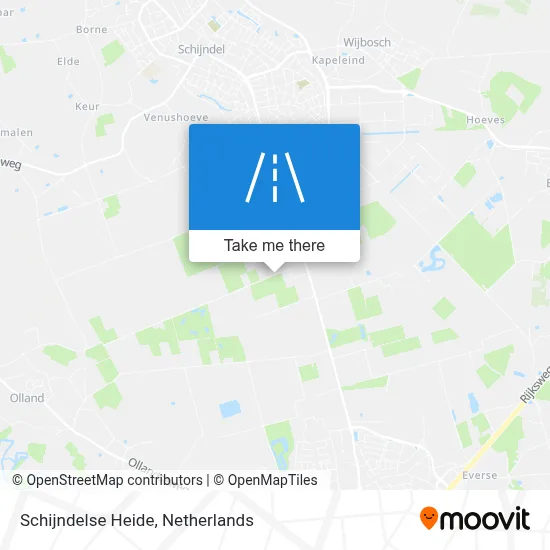 Schijndelse Heide map