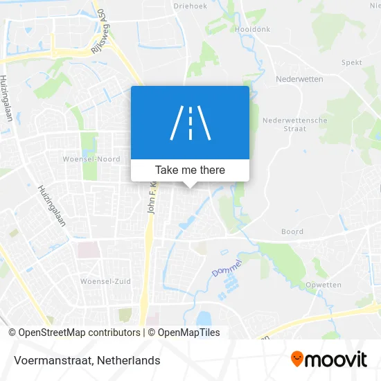 Voermanstraat map