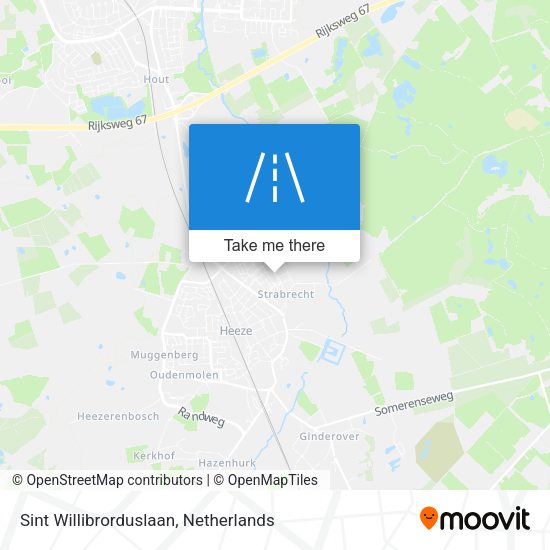 Sint Willibrorduslaan map