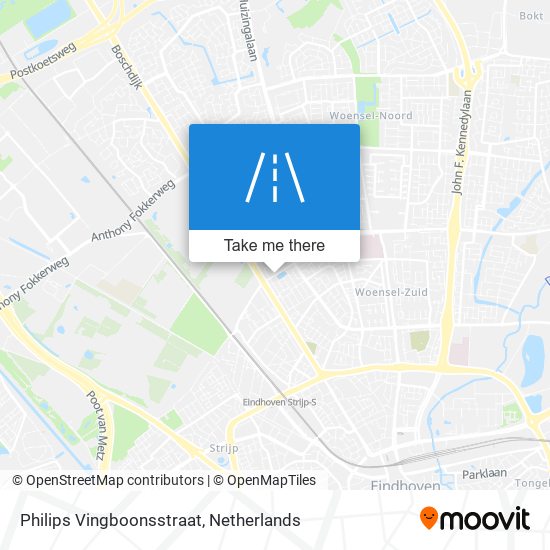 Philips Vingboonsstraat map