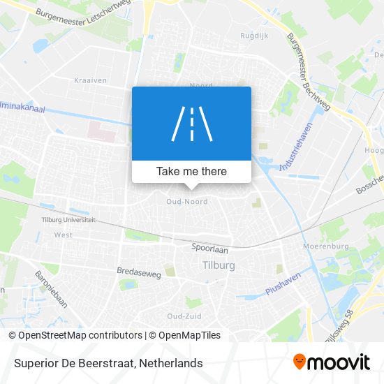Superior De Beerstraat Karte