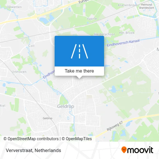 Ververstraat map