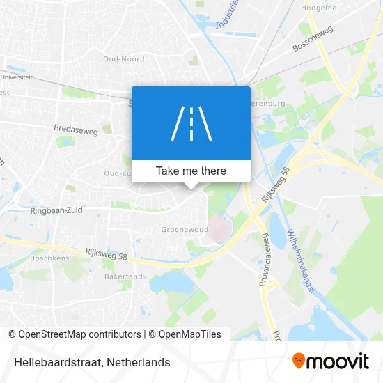 Hellebaardstraat map