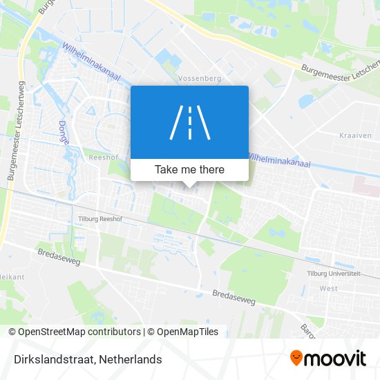 Dirkslandstraat map