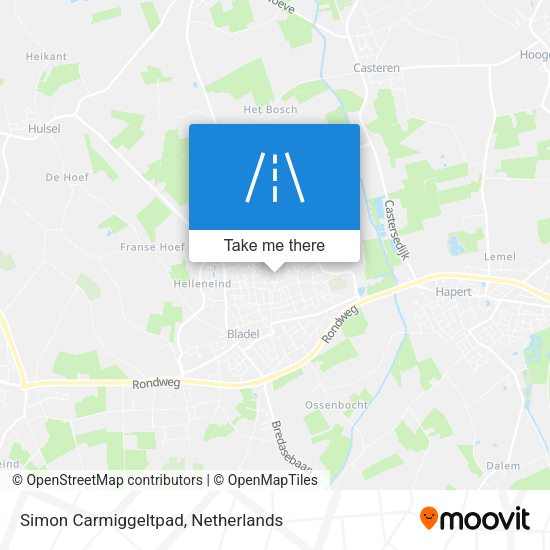 Simon Carmiggeltpad map