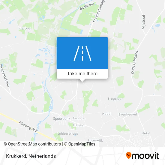 Krukkerd map