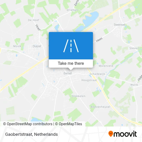 Gaobertstraat map
