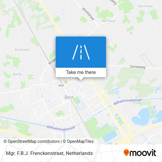 Mgr. F.B.J. Frenckenstraat map
