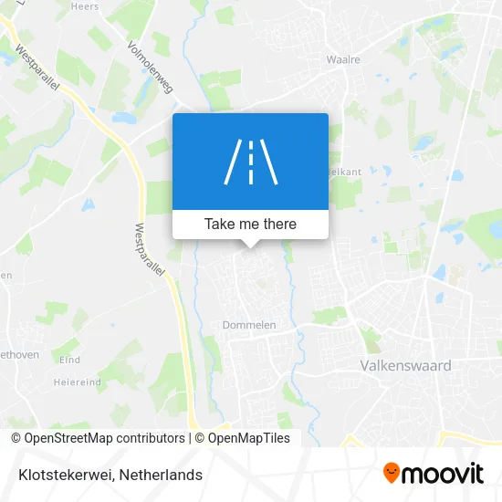 Klotstekerwei map