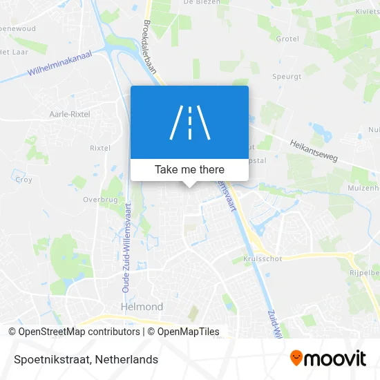 Spoetnikstraat map