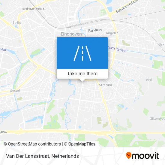 Van Der Lansstraat map