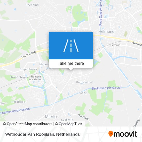 Wethouder Van Rooijlaan map