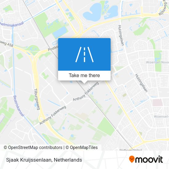 Sjaak Kruijssenlaan map