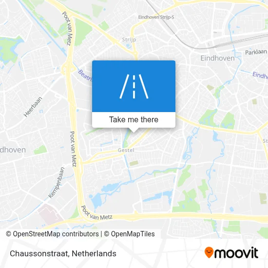 Chaussonstraat map