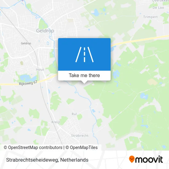 Strabrechtseheideweg map