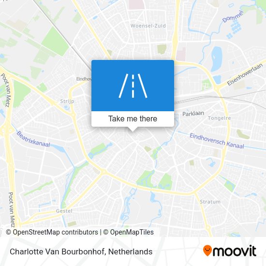 Charlotte Van Bourbonhof map
