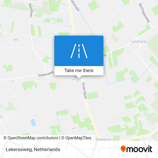 Lekerseweg map