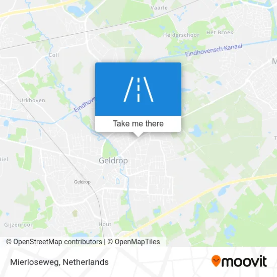 Mierloseweg map