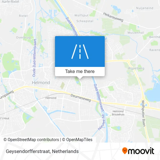 Geysendorfferstraat map