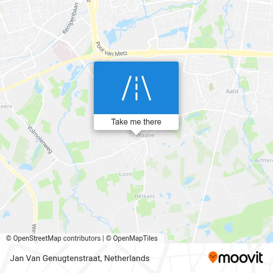 Jan Van Genugtenstraat map