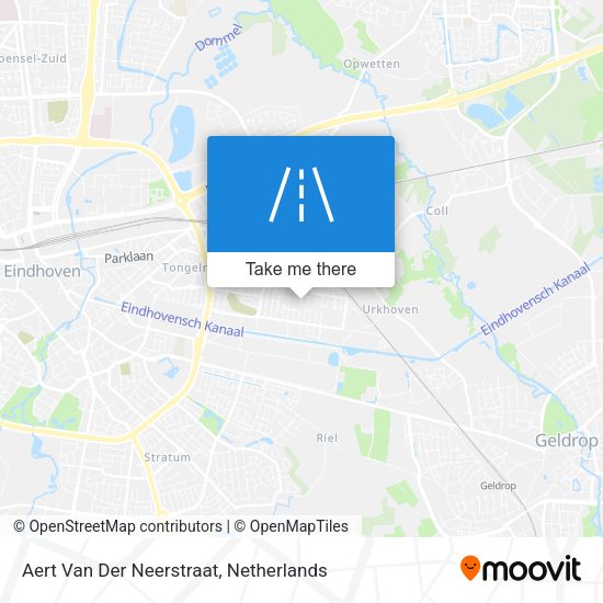 Aert Van Der Neerstraat map