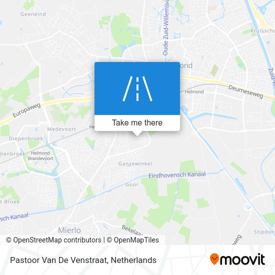 Pastoor Van De Venstraat map