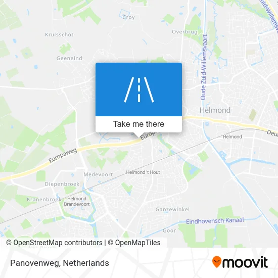 Panovenweg map