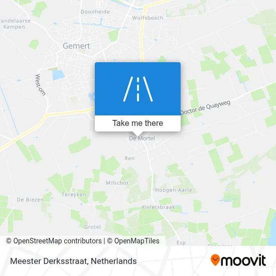 Meester Derksstraat map