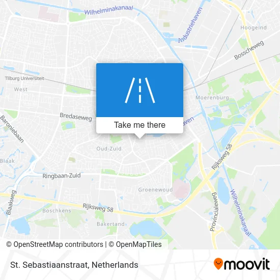 St. Sebastiaanstraat map