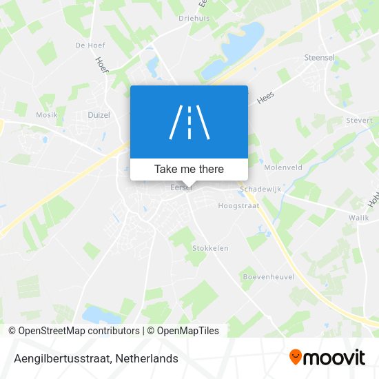 Aengilbertusstraat map