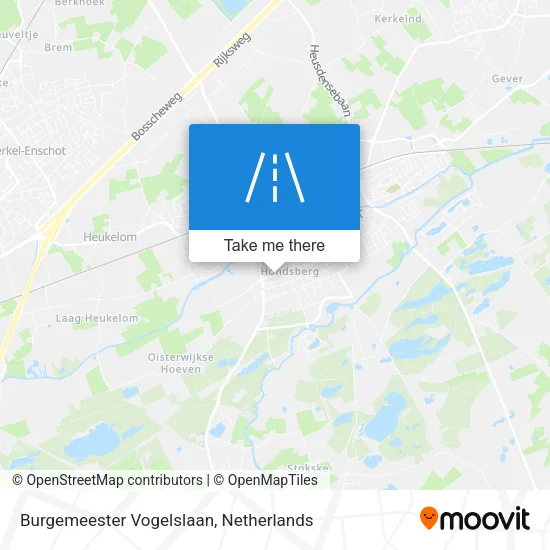 Burgemeester Vogelslaan map
