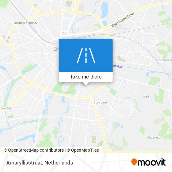 Amaryllisstraat map