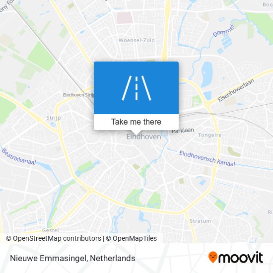 Nieuwe Emmasingel Karte