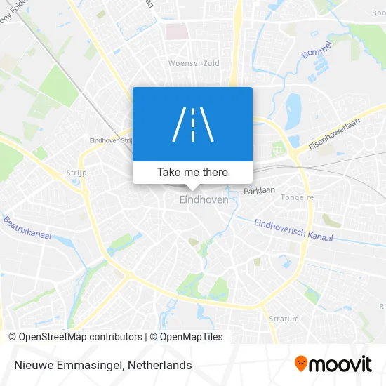 Nieuwe Emmasingel map