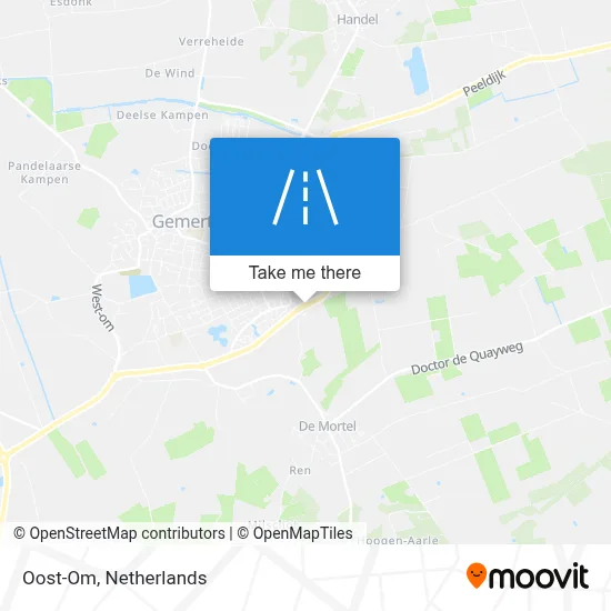 Oost-Om map