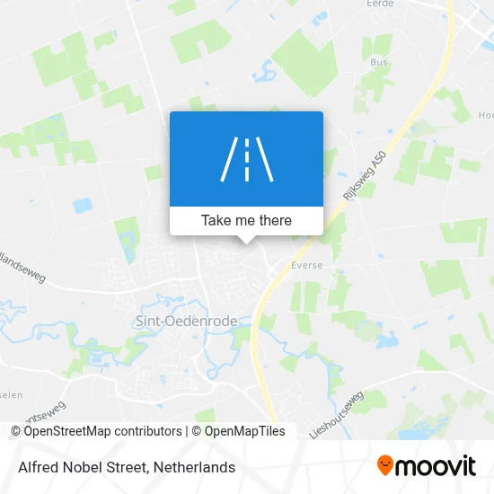 Alfred Nobelstraat map