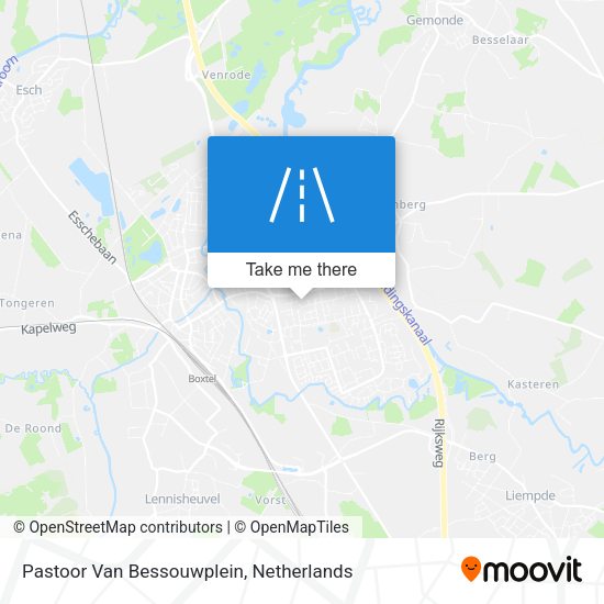 Pastoor Van Bessouwplein map