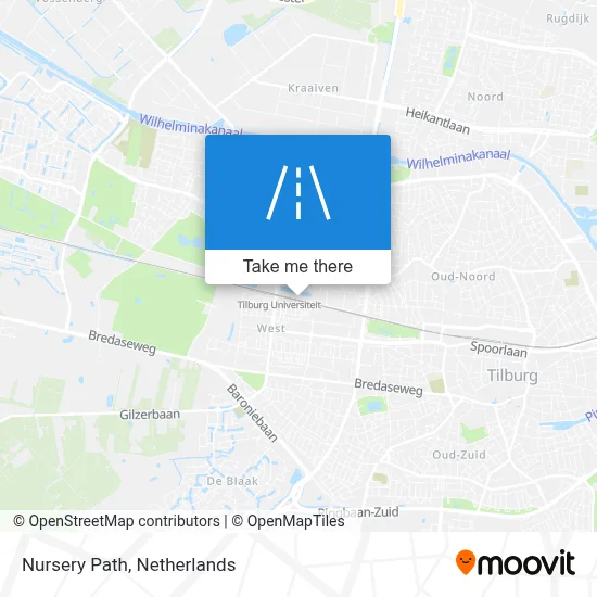 Kwekerijpad map