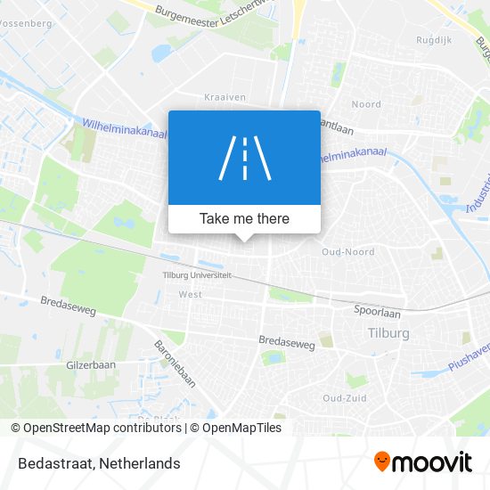 Bedastraat map